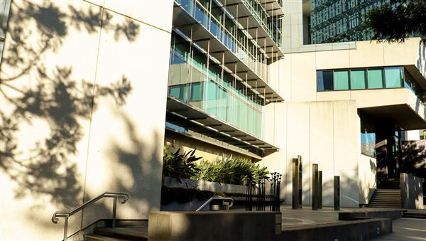 Brisbane Magistrates Court - Courtyard & Streetscape (2/06/2023 - Credits: Screen Queensland)