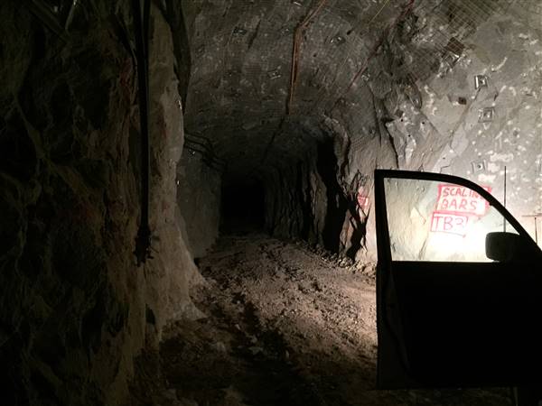 Underground Tunnels - Gold Mine (13/08/2015 - Credits: Neil McGregor)