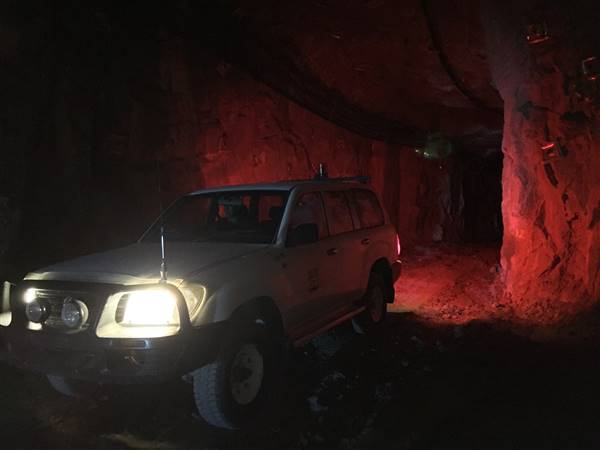 Underground Tunnels - Gold Mine (13/08/2015 - Credits: Neil McGregor)
