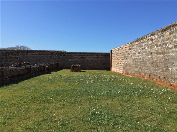 St Helena Island National Park - Exercise Yards & Ruins (23/09/2015 - Credits: Neil McGregor)
