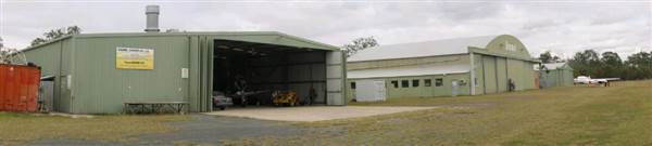 Caboolture Airport Hangars (29/08/2003)