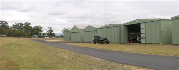 Caboolture Airport Hangars (29/08/2003)