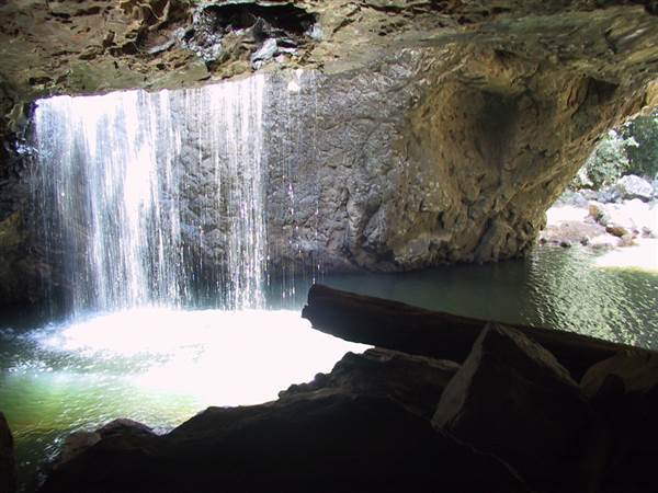 Natural Bridge (Arch & Waterfall) (27/07/2009)