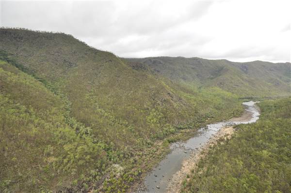 Herbert River (Between Yamanie creek falls and Blancoe Creek Falls) (8/01/2015 - Credits: Angus Ledgerwood)