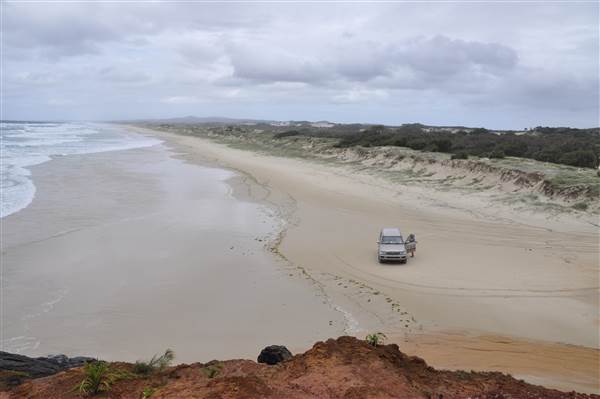 Mulgumpin (Moreton Island) - Harpers Rock at Cape Cliff (11/04/2015 - Credits: Angus Ledgerwood)