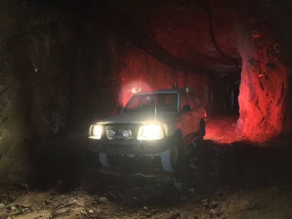 Underground Tunnels - Gold Mine (13/08/2015 - Credits: Neil McGregor)