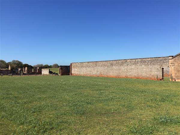 St Helena Island National Park - Exercise Yards & Ruins (23/09/2015 - Credits: Neil McGregor)