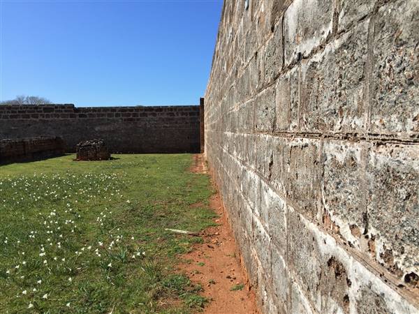 St Helena Island National Park - Exercise Yards & Ruins (23/09/2015 - Credits: Neil McGregor)