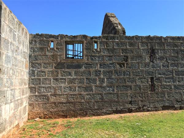 St Helena Island National Park - Exercise Yards & Ruins (23/09/2015 - Credits: Neil McGregor)