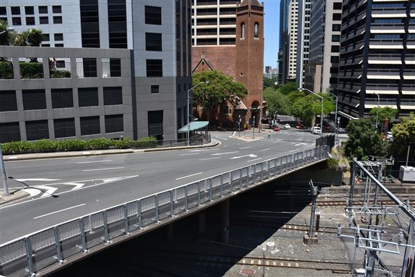 Turbot Street between Edward & Wharf Streets (2/02/2020 - Credits: Kathryn Metcalfe)
